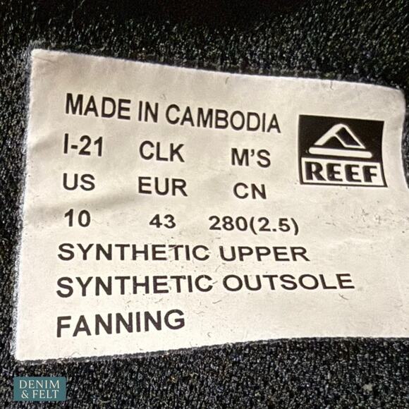 NEW Reef Fanning Black Flip Flop Sandals Bottle Opener Comfort Beach Sandals main image 10